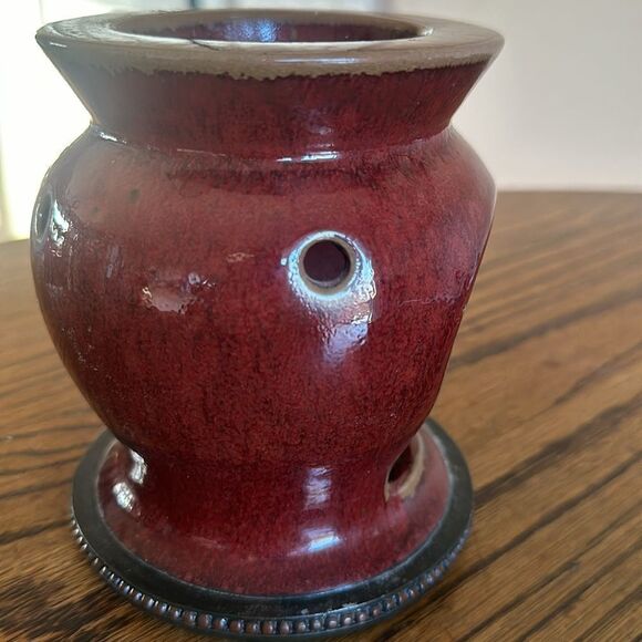 Partylite Moroccan Stoneware Aroma Wax Melt Burner Warmer Free Melts! - Picture 4 of 6